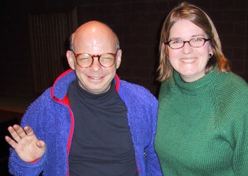 Annette with Wally Shawn